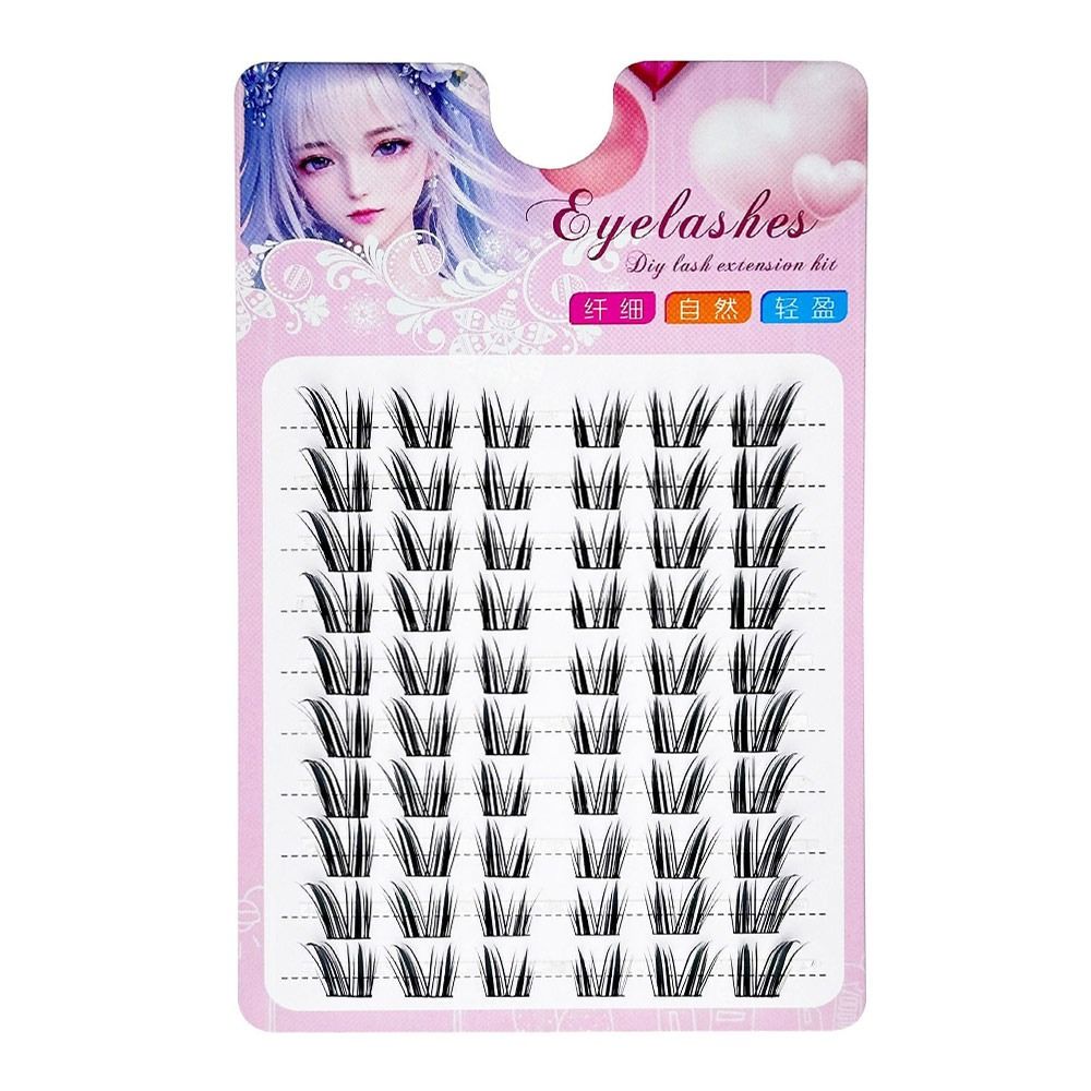 Eyelash Extension Wet Look - Kępki rzęs 12mm Cat Eye Fairy