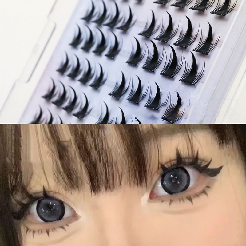 Eyelash Extension Adhesive - Symulacja sztucznych rzęs Komiksowy elf Samoprzylepne