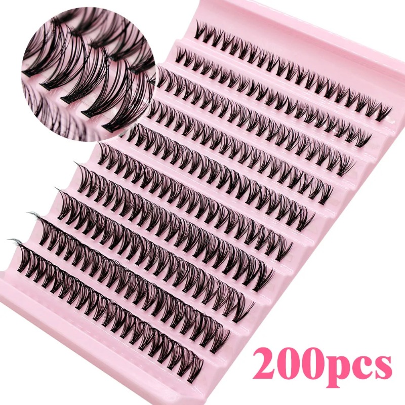 Eyelash Extension Supernatural - Duża Ilość Super Zestaw DIY Kępki