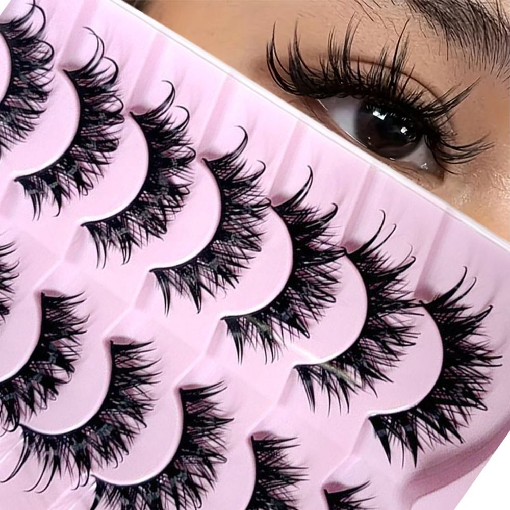 Eyelash Extension Wet Look - Delikatne rzęsy w stylu manga z