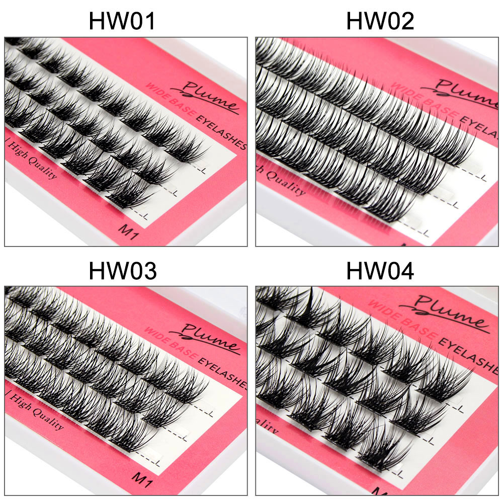 Eyelash Extension Supernatural - Moonlily 3D Silk Lash Extensions Luźne,
