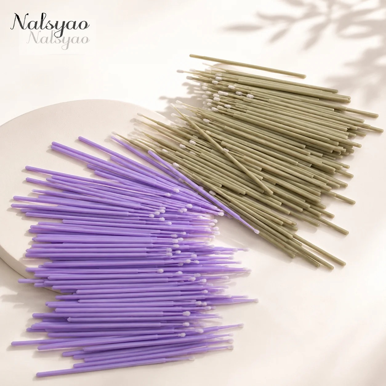 Eyelash Extension Remover - 500 szt. aplikatorów do czyszczenia rzęs,