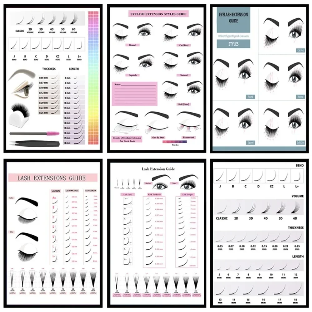 Eyelash Extensions Classic - Obraz na płótnie HD, plakat ścienny,
