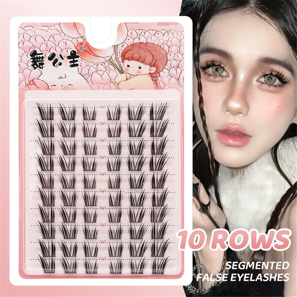 Eyelash Extension Wet Look - 60/100 szt. Naturalne Kępki Rzęs Fairy