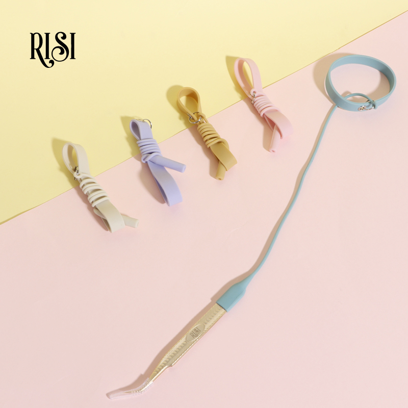 Eyelash Extension Last - RISI silikonowe rzęsy pęseta do przedłużania