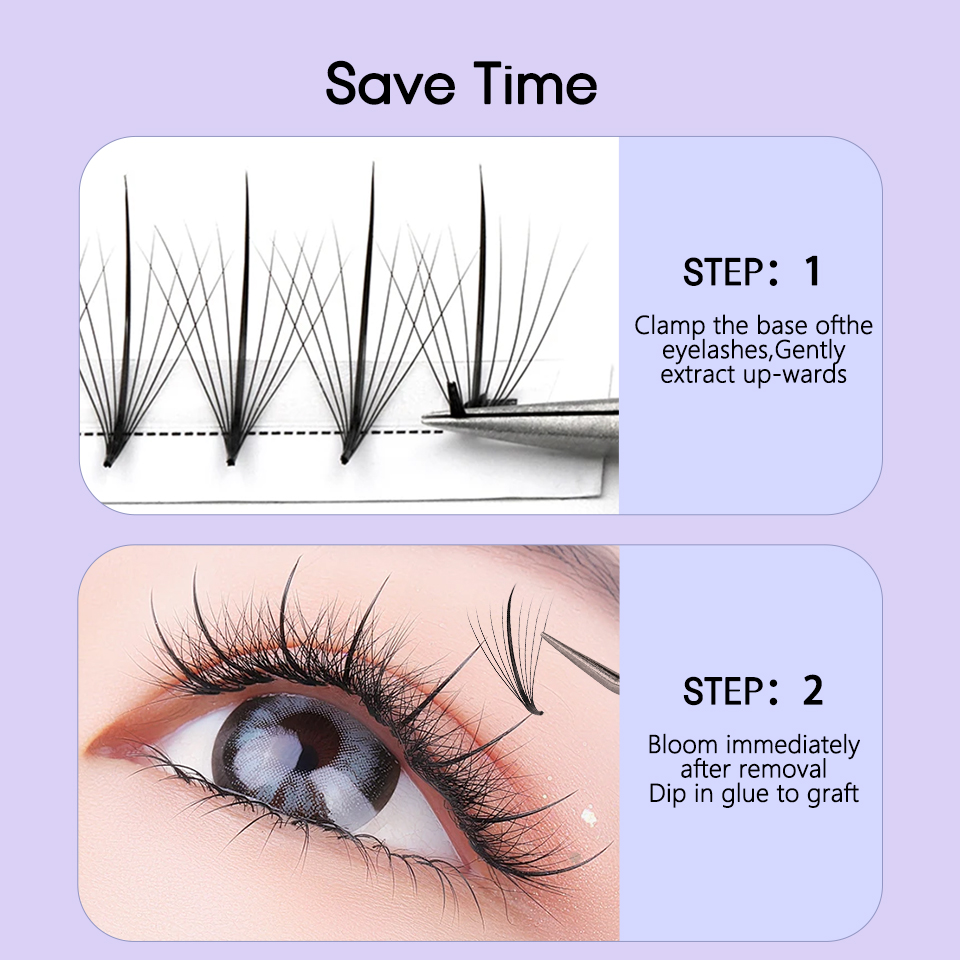 AGUUD 3D 5D 7D 9D 11D 13D 15D  – Eyelash Extension Hybrid recenzja i cena