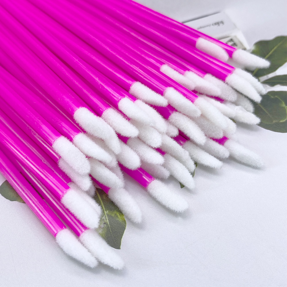 100 szt. Jednorazowe pędzelki  – Eyelash Extension For Beginners recenzja i cena