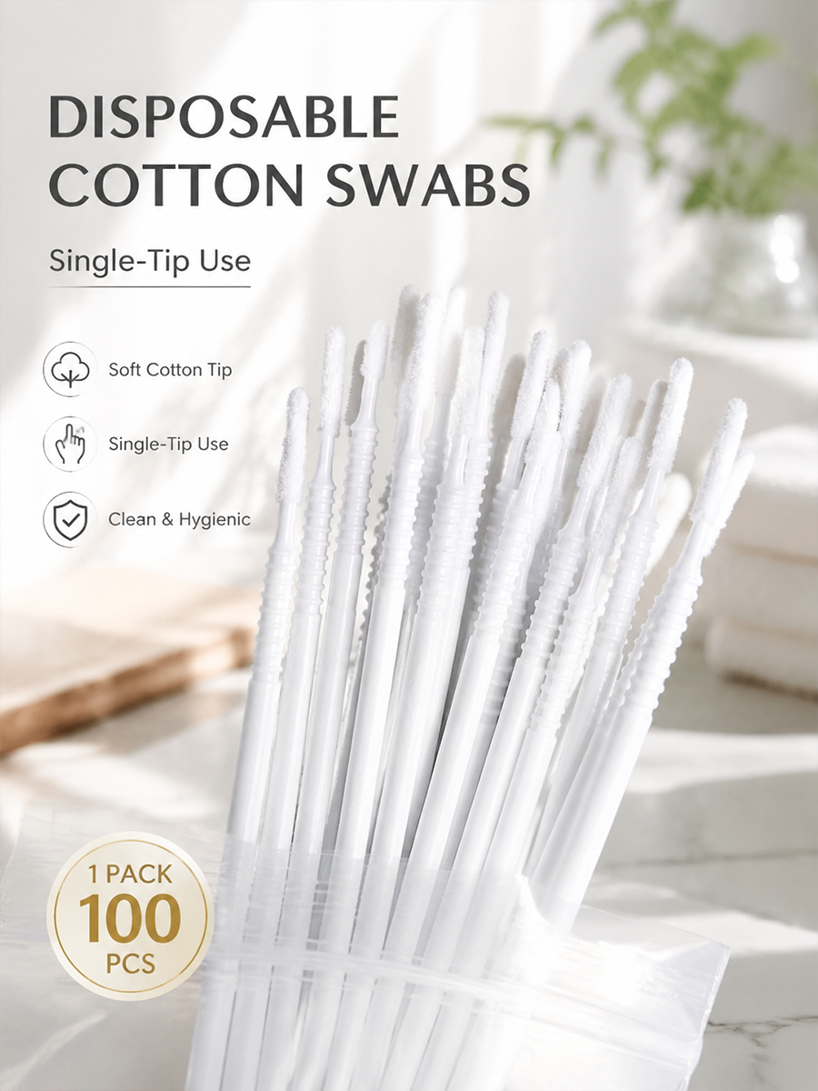 Jednorazowe długie waciki kosm – Eyelash Extension Remover recenzja i cena