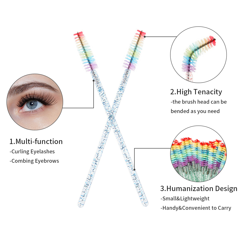 50 SZT. Tęczowe Kryształowe Pę – Eyelash Extension Last recenzja i cena