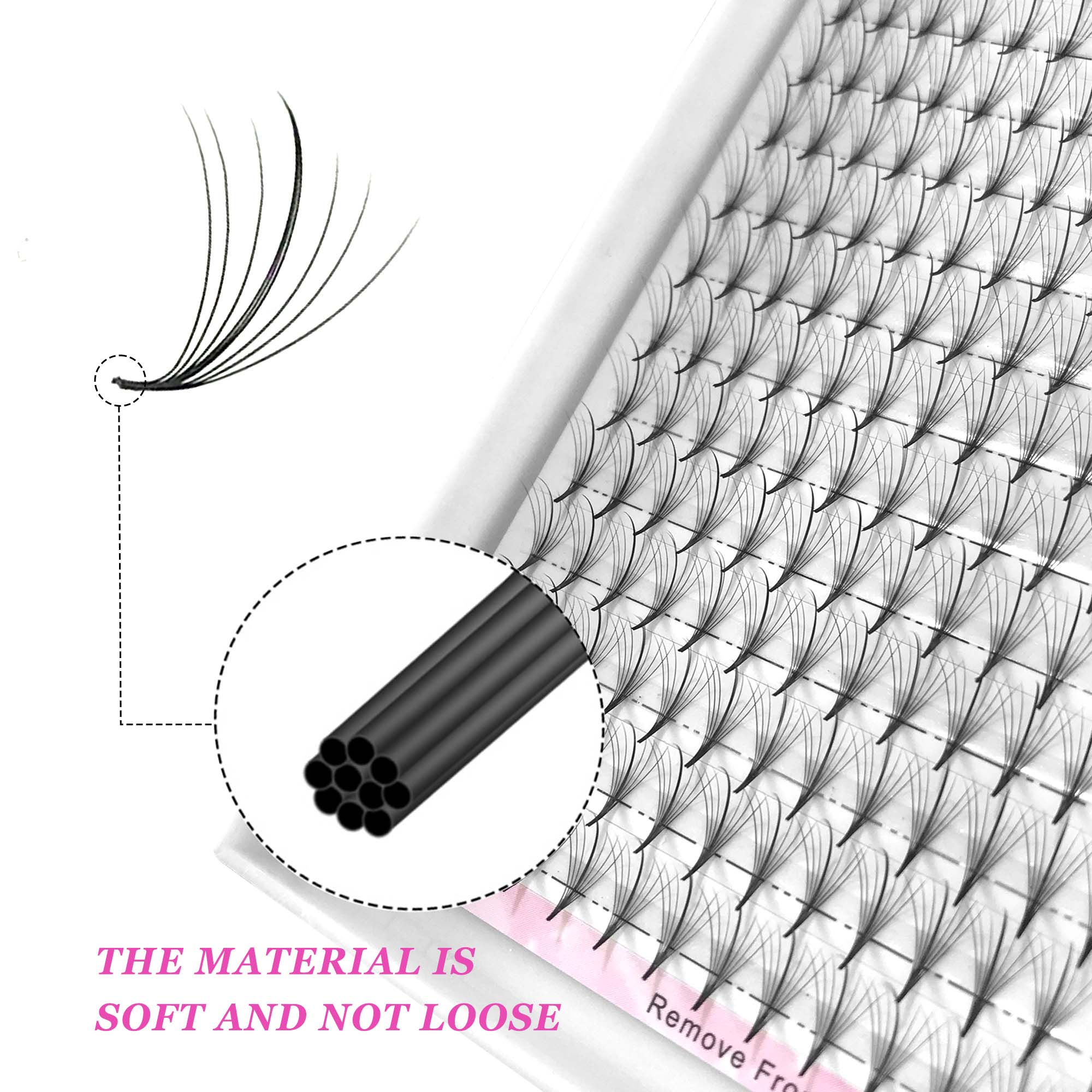 7D 300fans cienka spiczasta po – Eyelash Extension Hybrid recenzja i cena