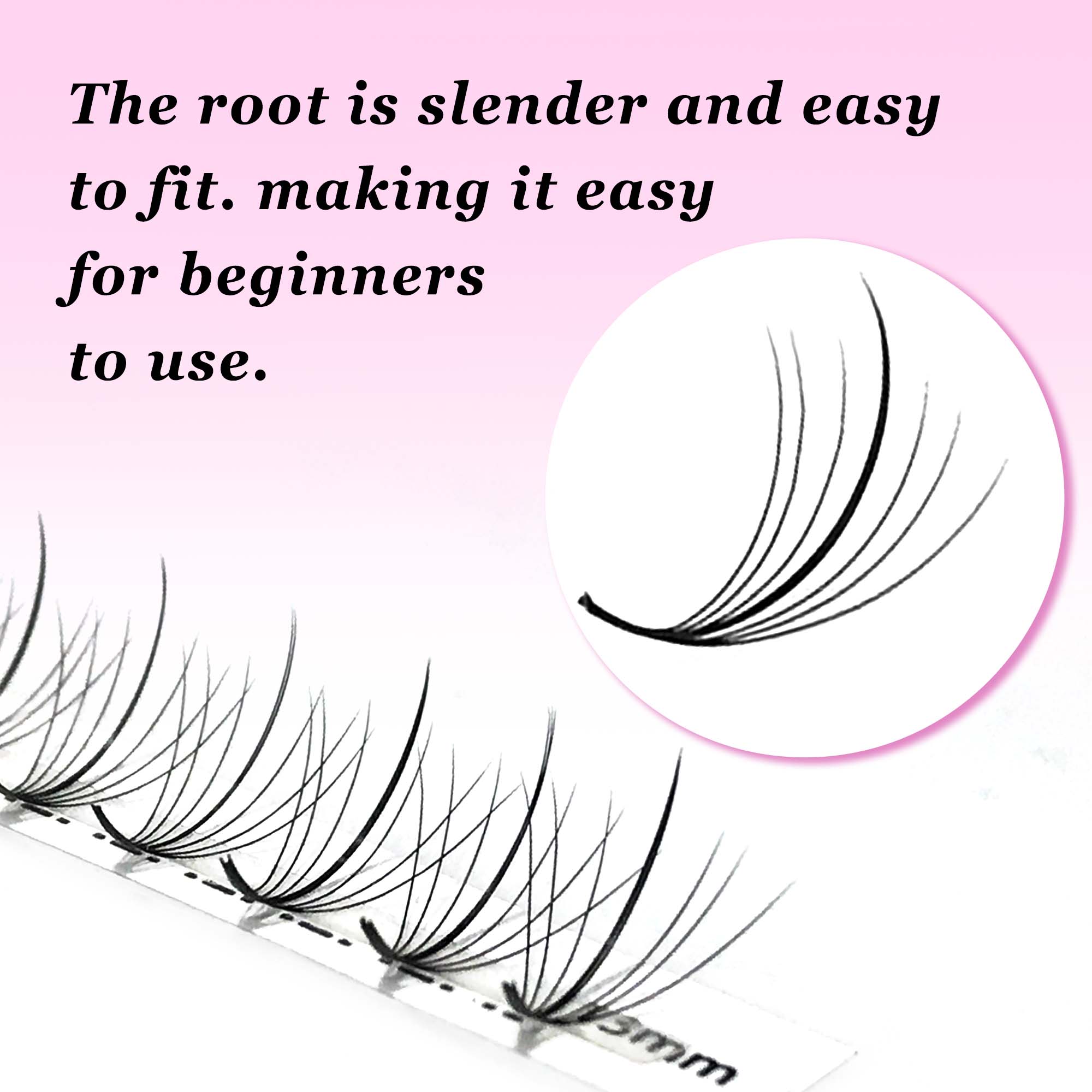 7D 300fans cienka spiczasta po – Eyelash Extension Hybrid recenzja i cena