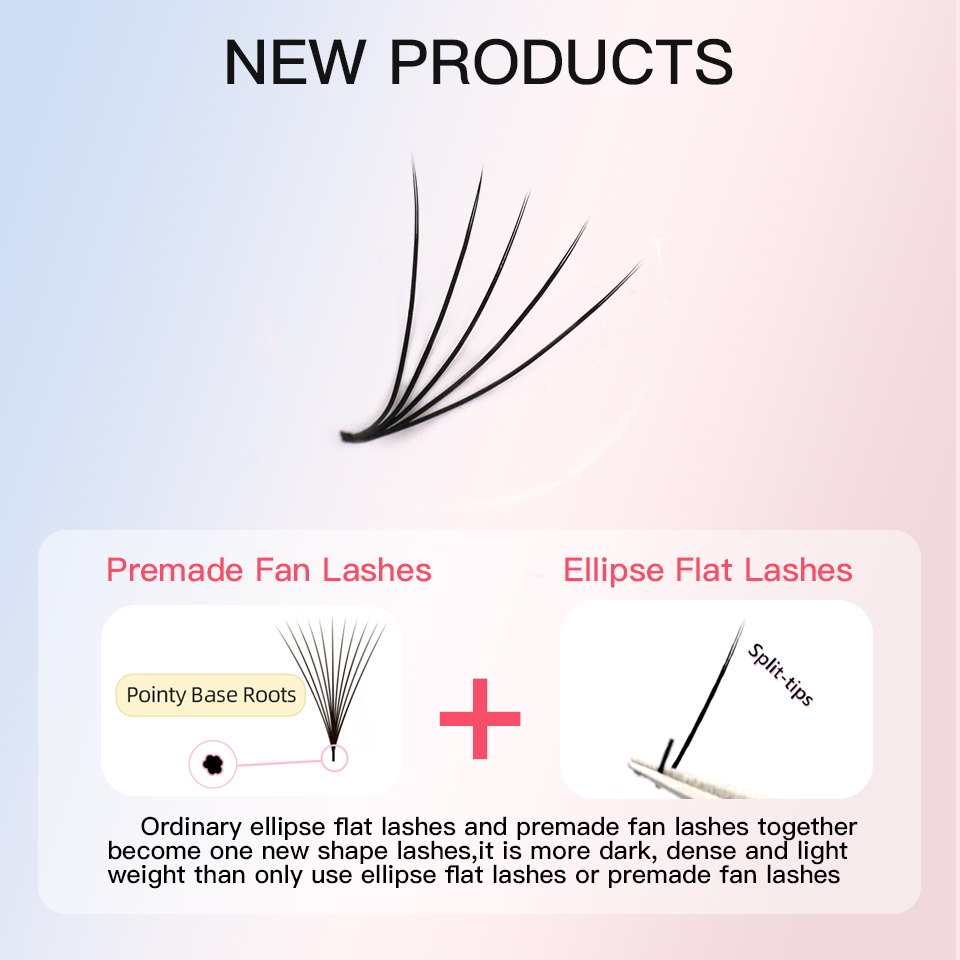 Flat Premade Fans Thin Root Ey – Eyelash Extension Supernatural recenzja i cena