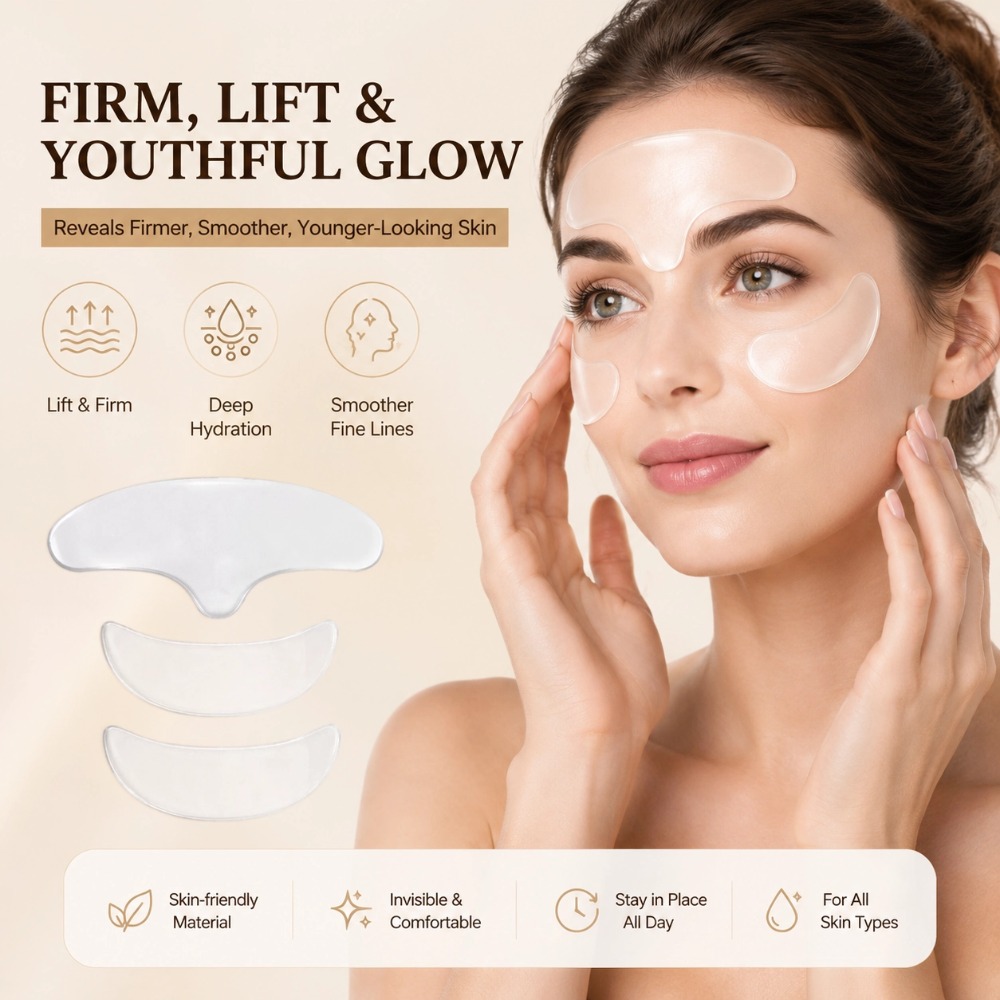 Wielorazowa silikonowa naklejk – Under Eye Gel recenzja i cena