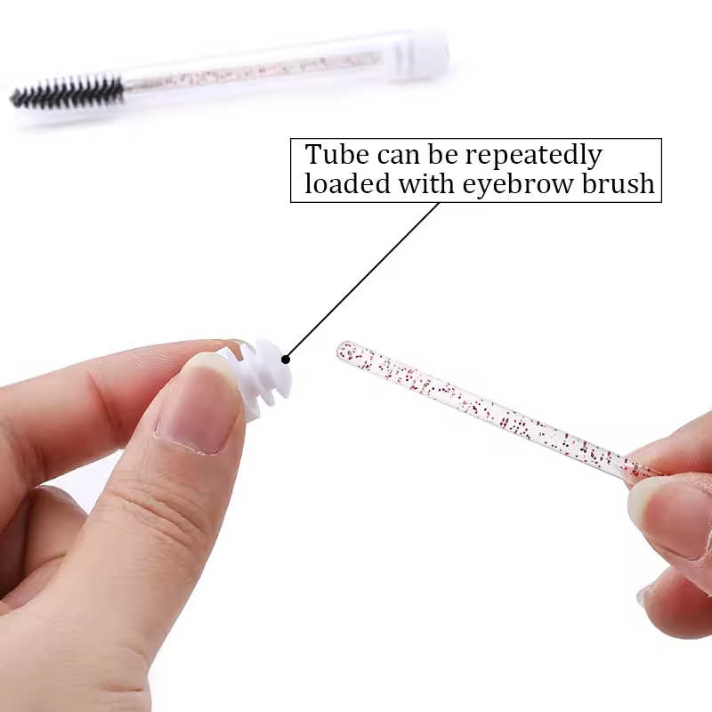 Tubka szczoteczki do rzęs z pę – Eyelash Extension For Beginners recenzja i cena
