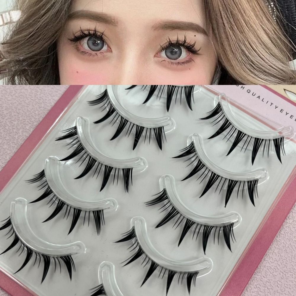 5 Par Japońskie Sztuczne Rzęsy – Eyelash Extension Wet Look recenzja i cena