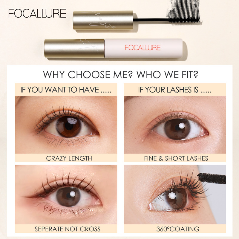 FOCALLURE 4d tusz do rzęs nie  – Eyelash Extension Supernatural recenzja i cena
